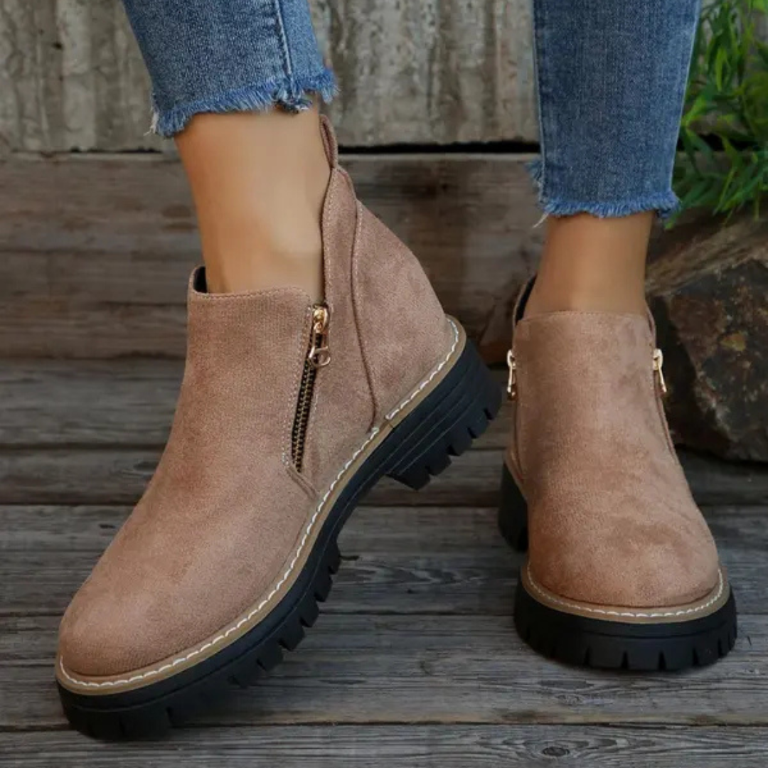 Haga | Ankelstövletter med Dragkedja