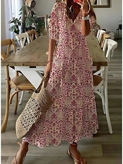 Helena™ | Bohemisk klänning