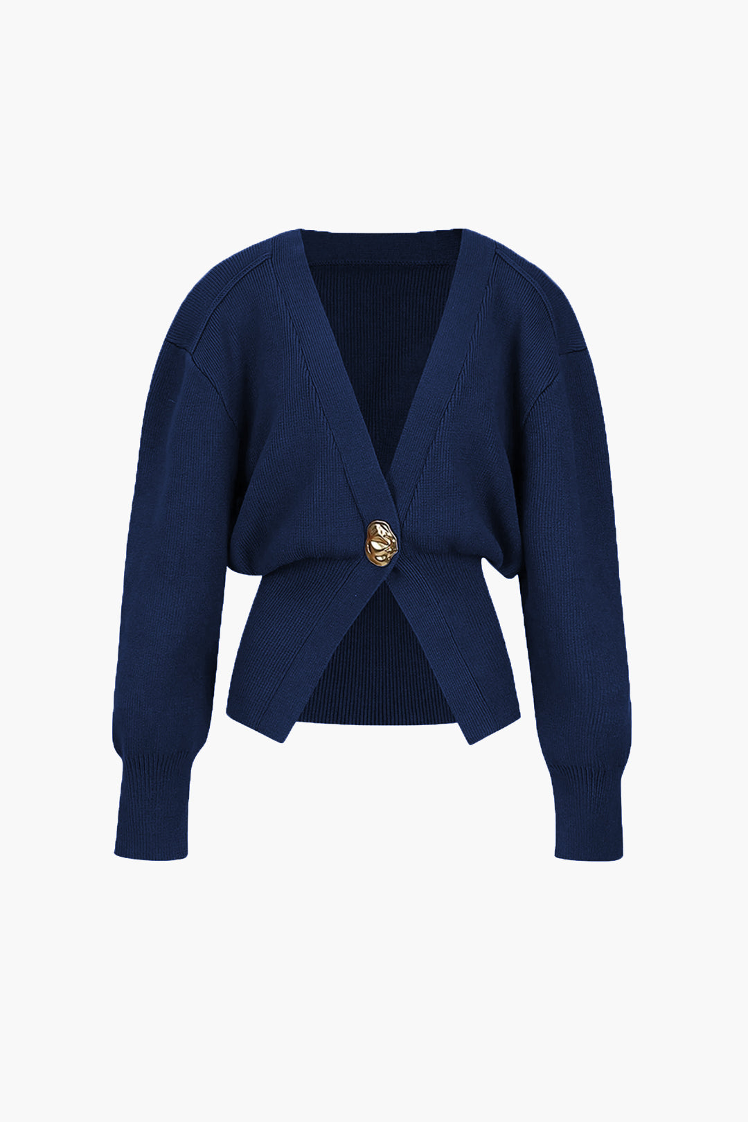 Linnéa-Sofia™ | Chic Kofta med Gyllene Knappar