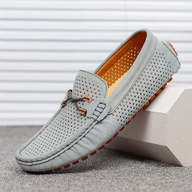 Bjarne | Andningsbara Loafers i Skinn