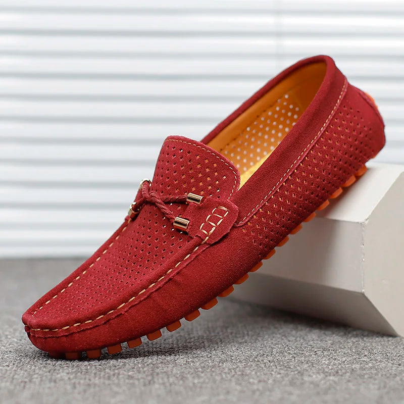 Bjarne | Andningsbara Loafers i Skinn