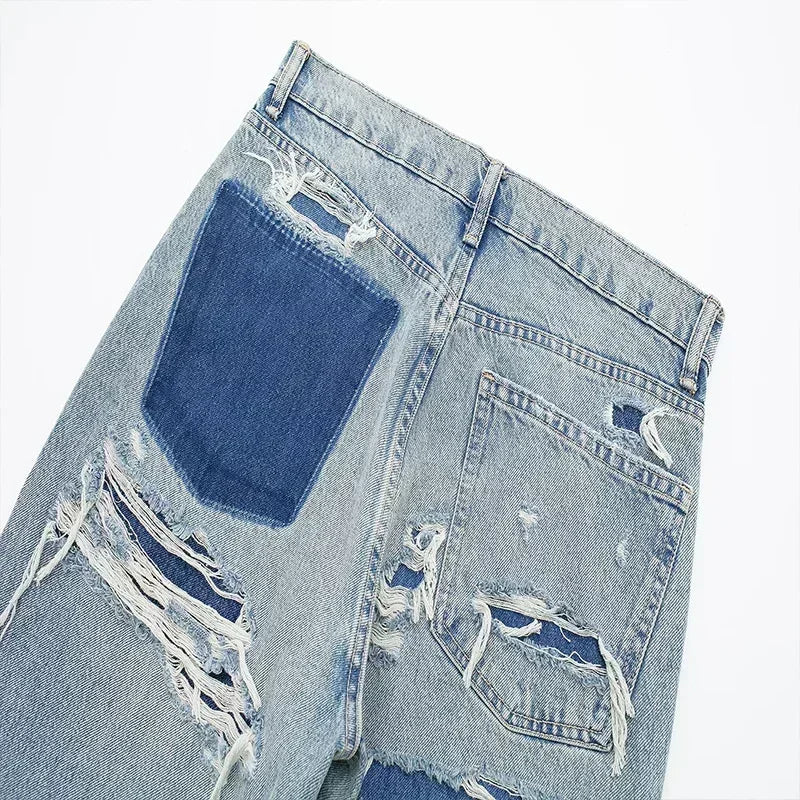 Haga™ | Jean Patchwork Zerstört