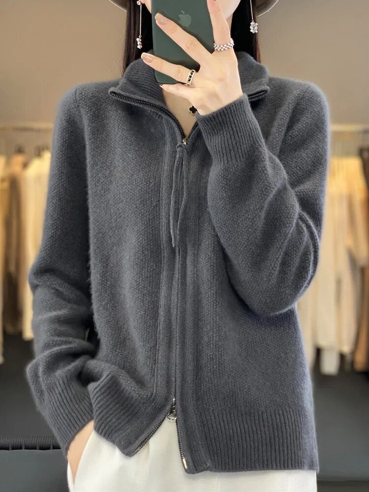 Liss™ | Mysiga zip-up koftan
