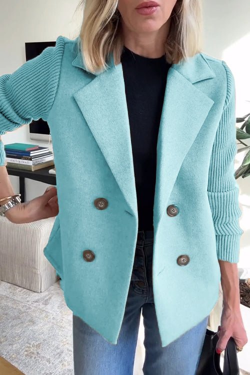 HagaStockholm™ | Elegant Stickad Ärmlös Blazer