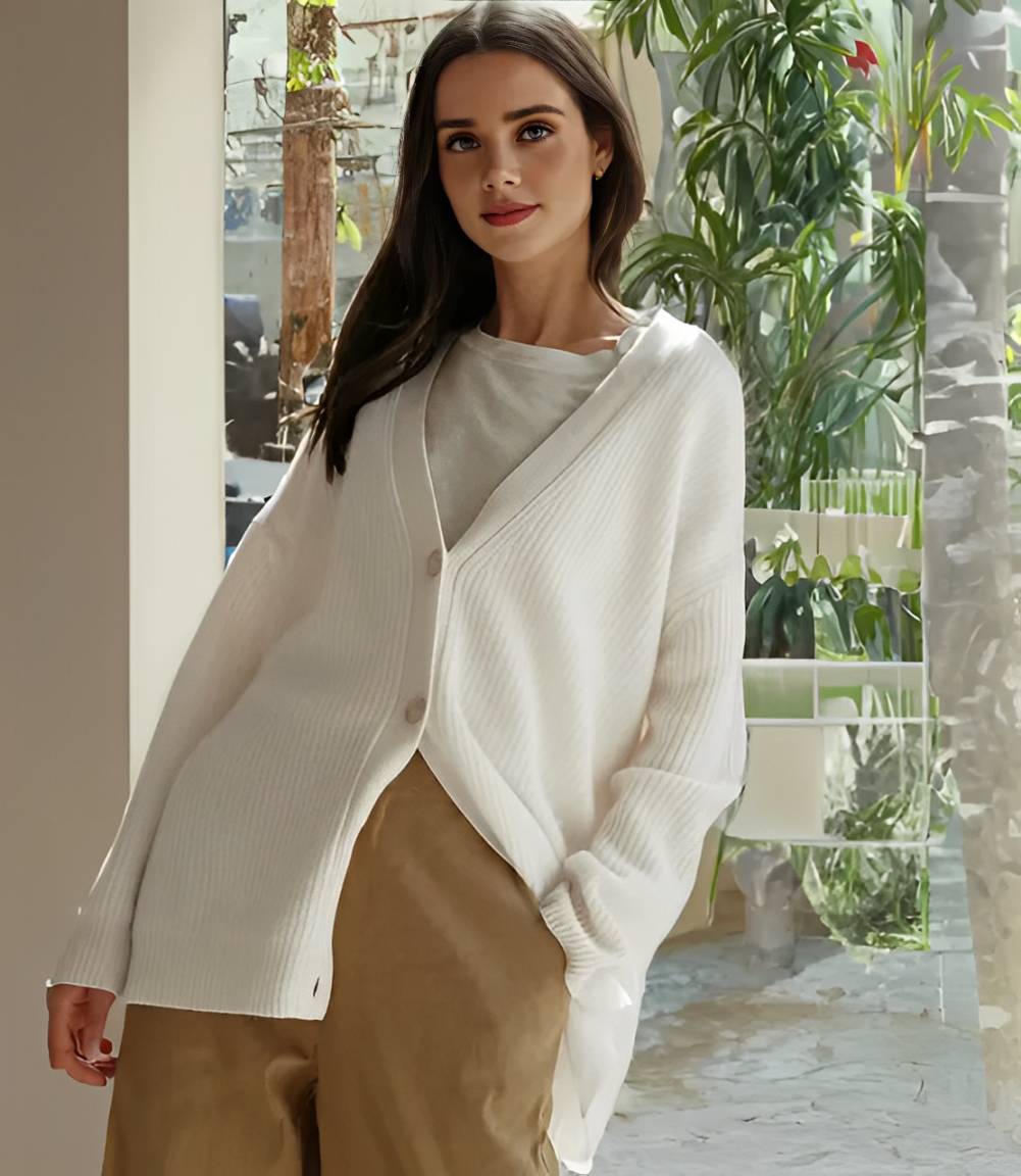 Eira™ | Elegant knappad kofta