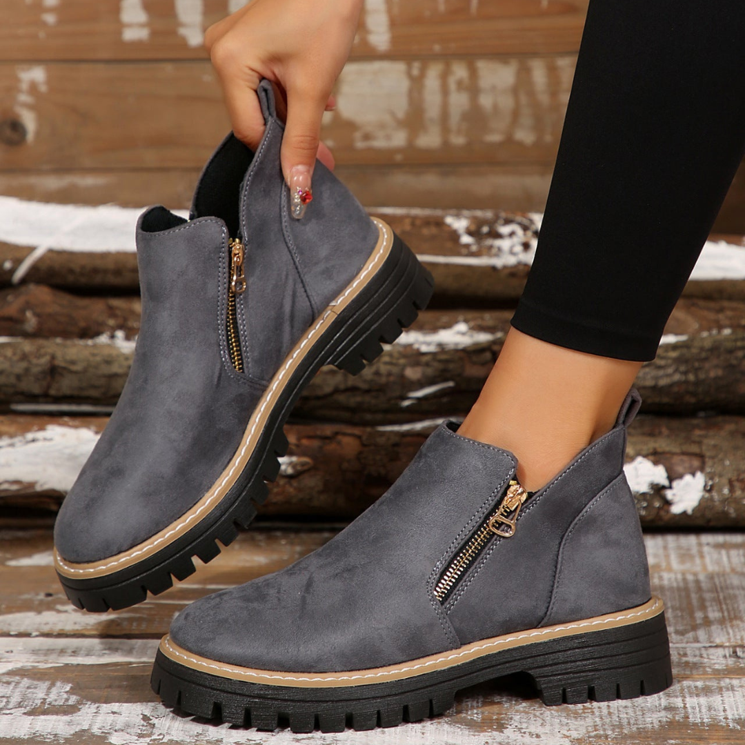 Haga | Ankelstövletter med Dragkedja