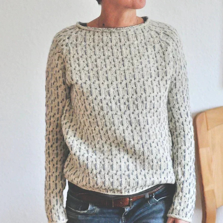 Ronya™ | Snygg stickad tröja