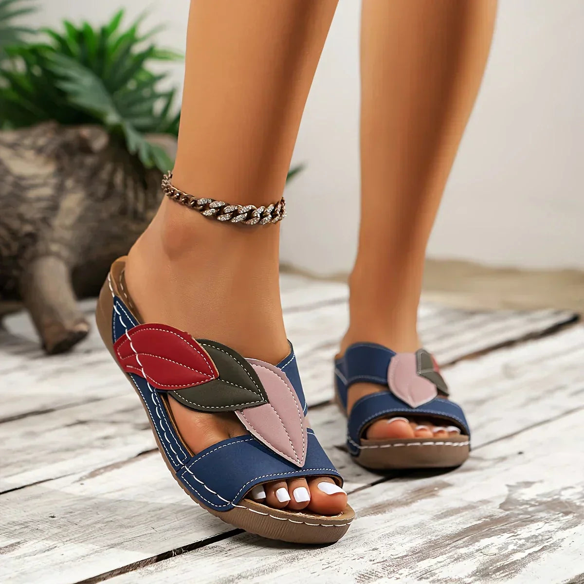 Inger | Slip-on sandaler som verkligen lindrar