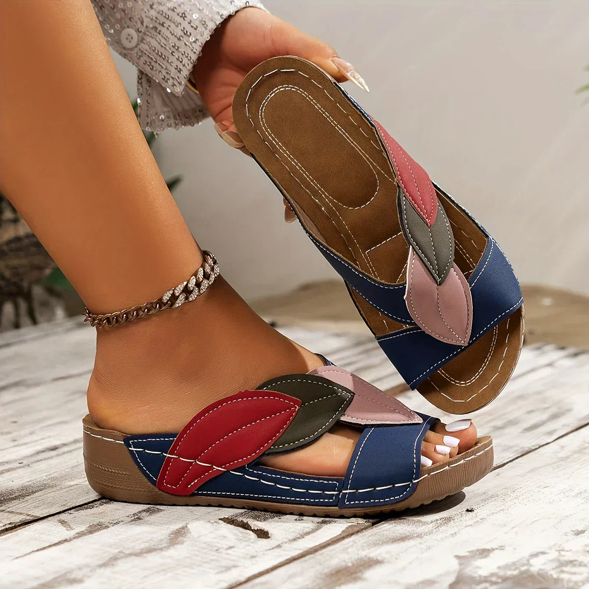 Inger | Slip-on sandaler som verkligen lindrar
