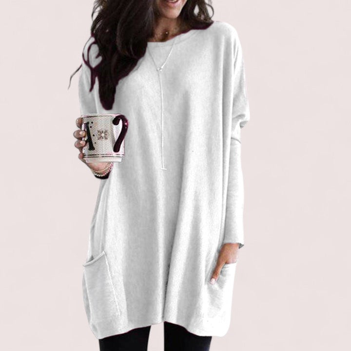 Adela™ |  Oversized Rundhalsad Tröja