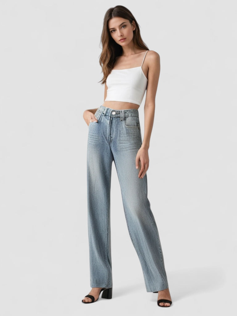 Haga™ | Vintage Utsvängd Jeans