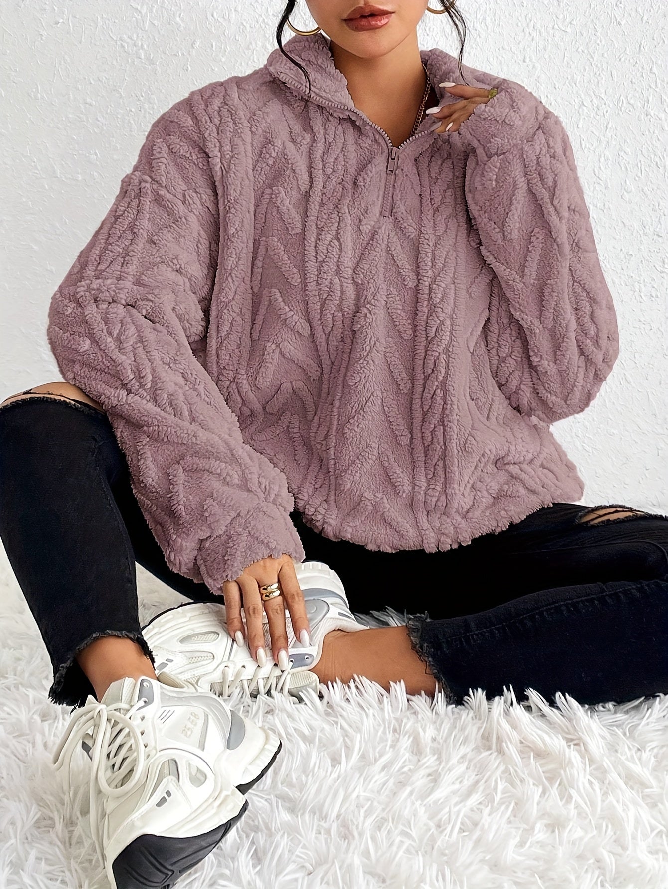 Ilse™ | Snygg fleecetröja