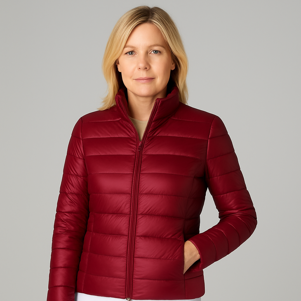 Haga™ | Ny ultralätt kort jacka med vita andfjädrar