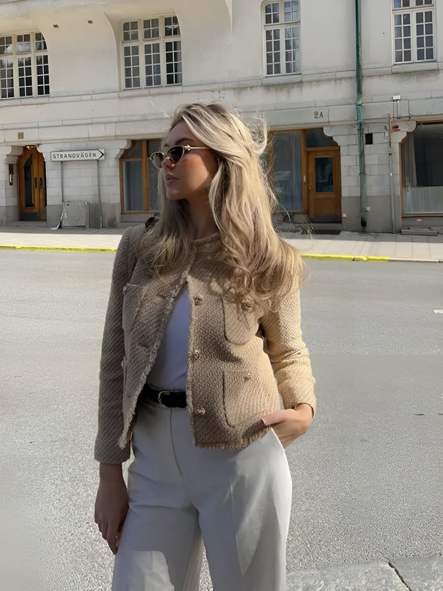 Tyra™ | Croppad Jacka