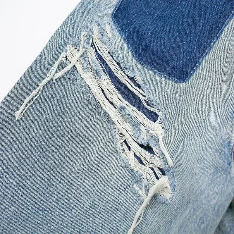 Haga™ | Jean Patchwork Zerstört