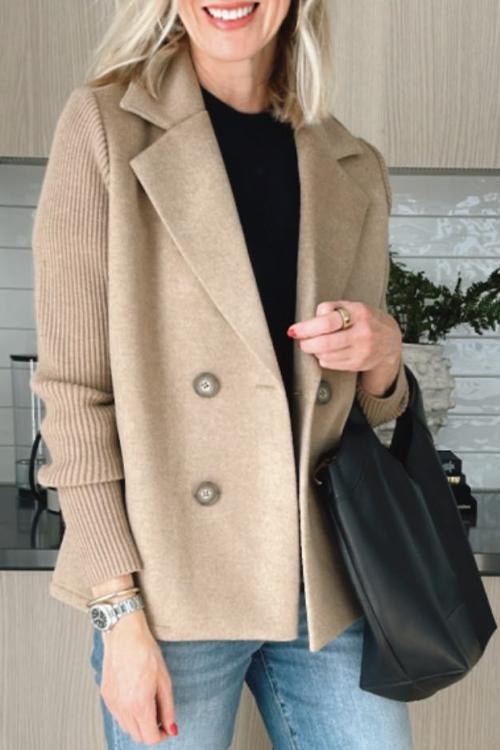 HagaStockholm™ | Elegant Stickad Ärmlös Blazer